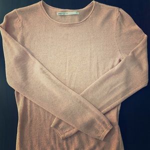 ONLY rose shimmer top